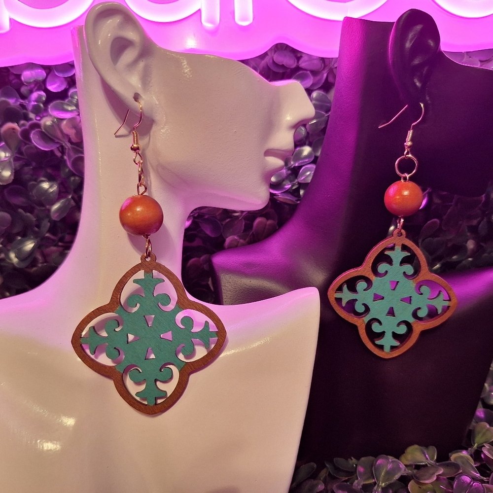 Hand-Painted Earrings